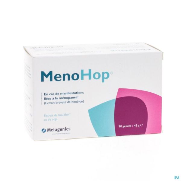 Menohop Soy New Metagenics 90 Comprimés