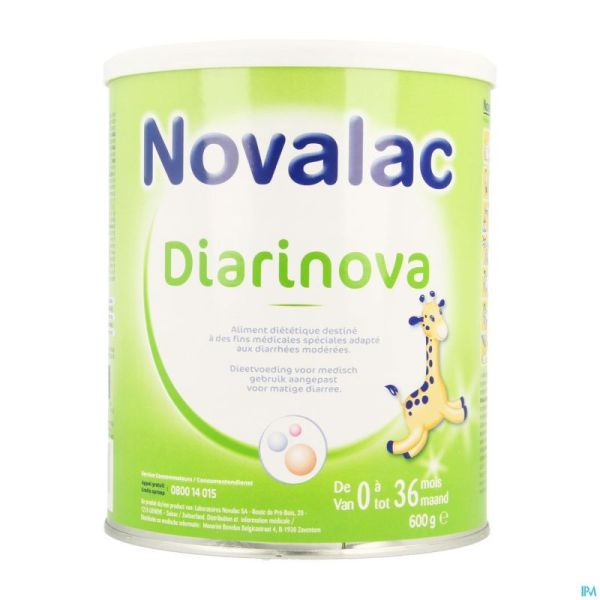 Novalac Diarinova Lait pour Bébé en Poudre 600g