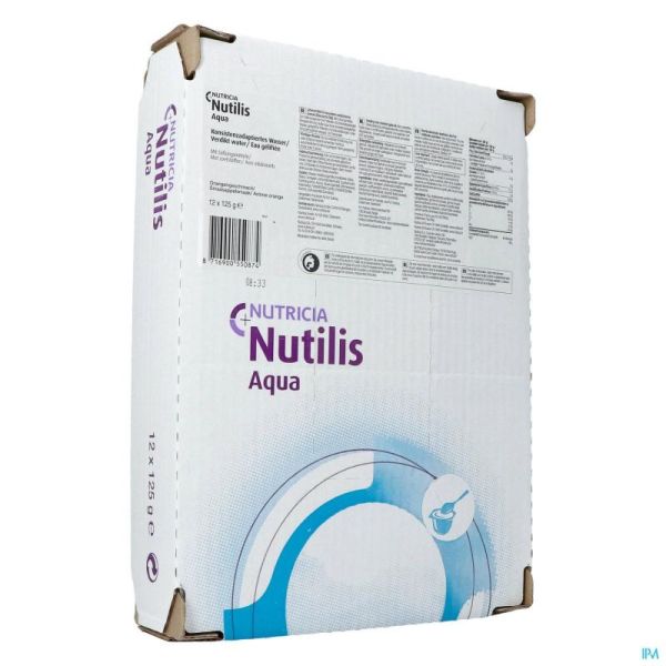 Nutilis Aqua Orange 12x125 Gr