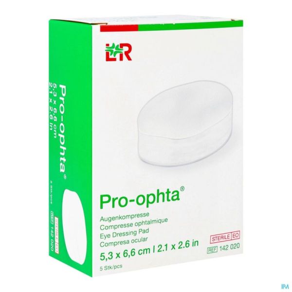 Pro-ophta Cp Oculaire Ster. 5,5x7,5cm 5 142020