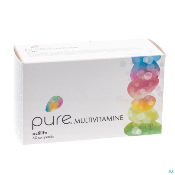 Pure Multivitamine Solid Pharma 60 Comprimés