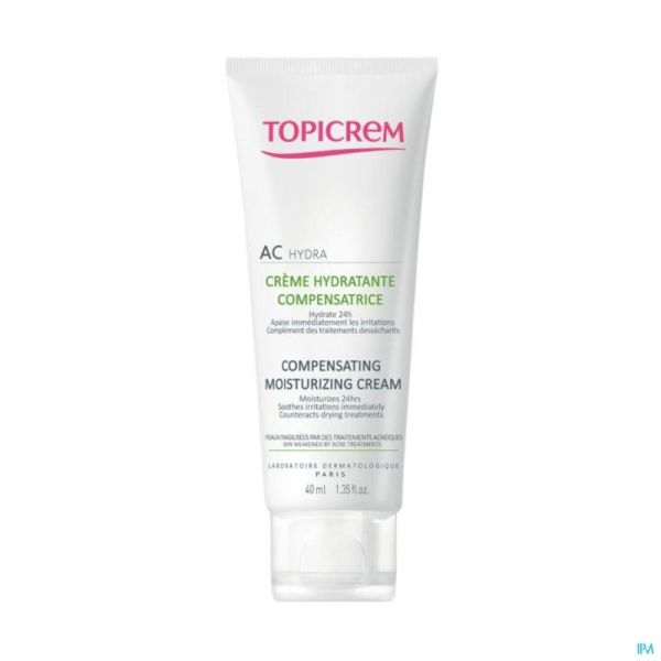 Topicrem Ac Crème Hydra Compensatrice Tube 40ml