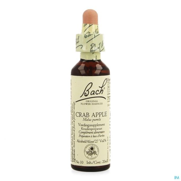Bach Fleurs Crab Apple 3414 20 Ml