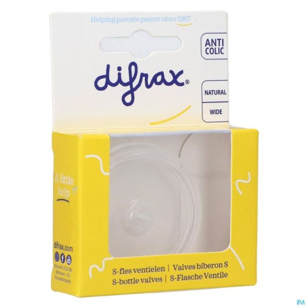 Difrax Valve Biberon- S 666 2 Pièces