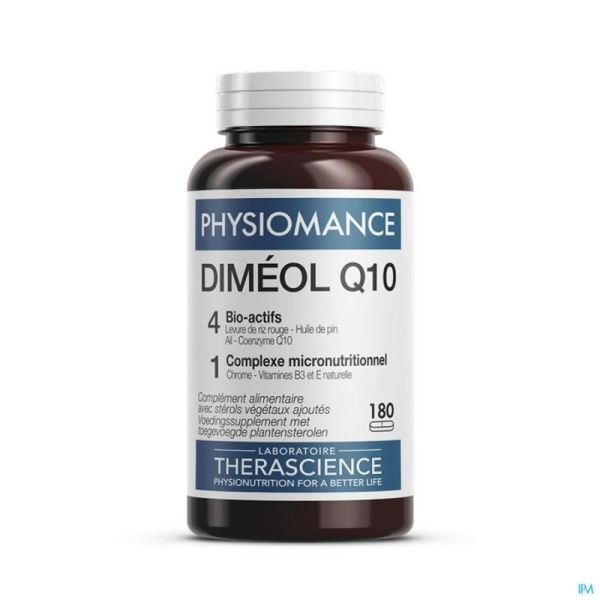 Dimeol Q10 Gélules 180 Physiomance Phy416