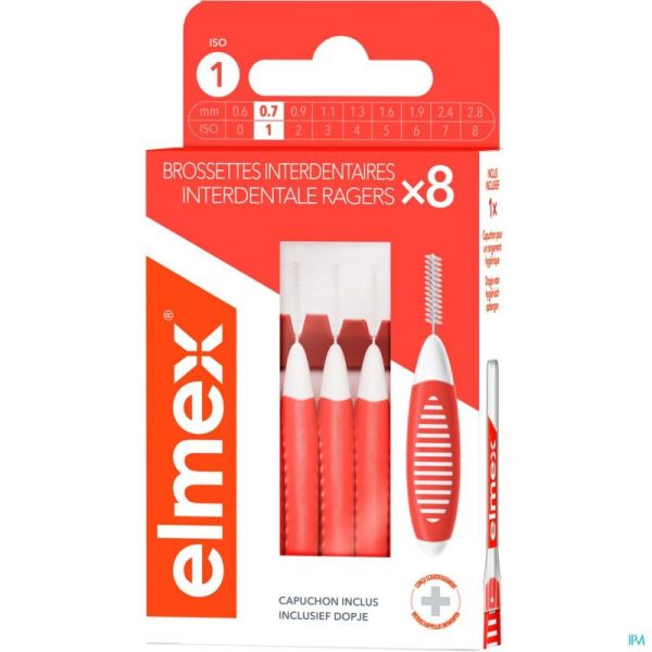 Elmex set Brossettes Interdentaires Iso 1 0.7mm