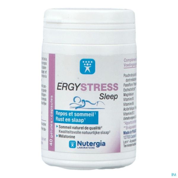 Ergystress Sleep Gélules 40