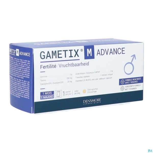 Gametix M Advance Sach 30