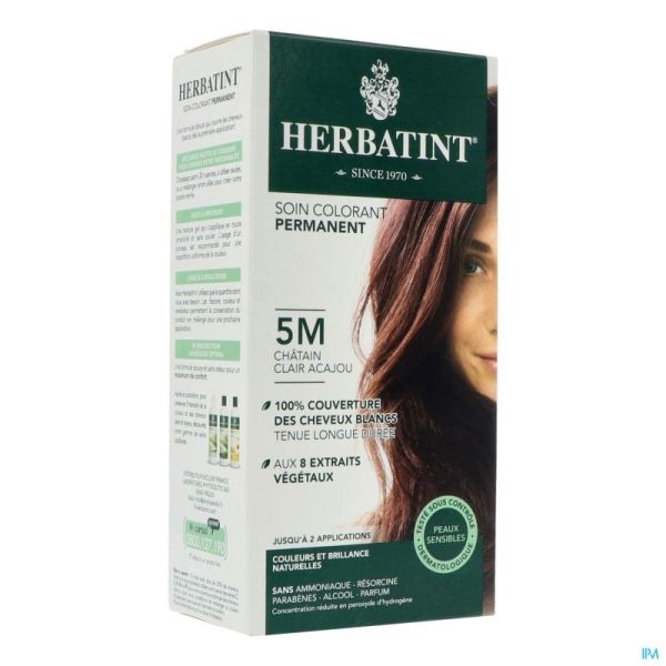 Herbatint Chatain Clair Acajou 5m