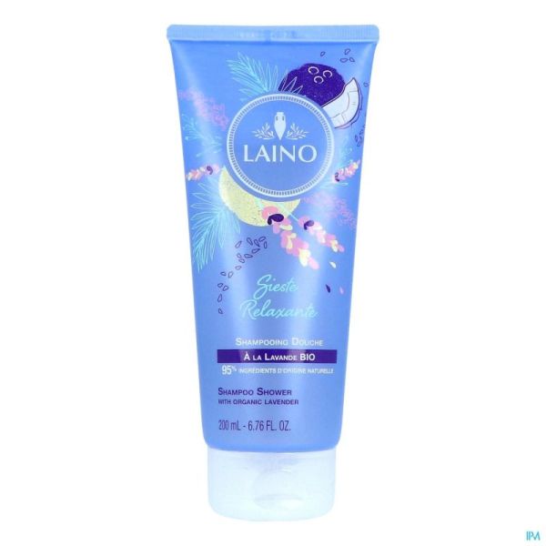 Laino Shampooing Douche Sieste Relaxante Lavande Bio 200ml