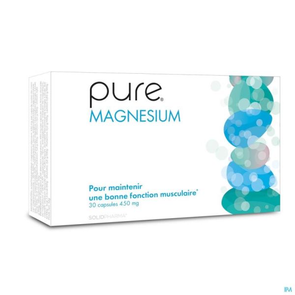 Pure Magnesium Solid Pharma 30 Gélules