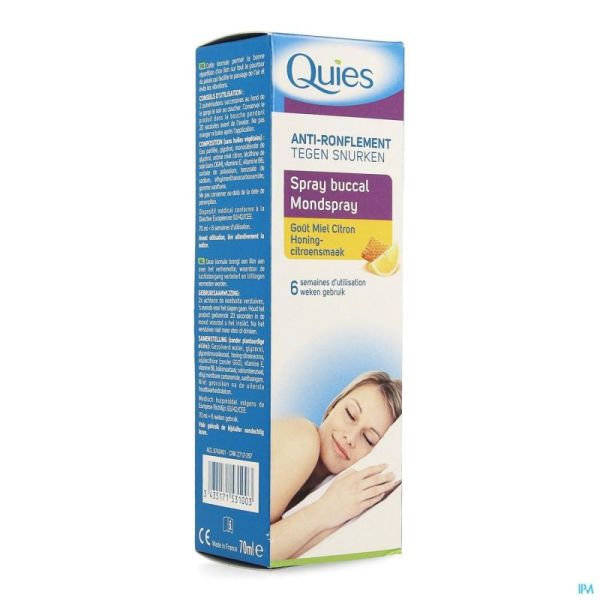 Quies Anti-ronflement Spray 70 Ml
