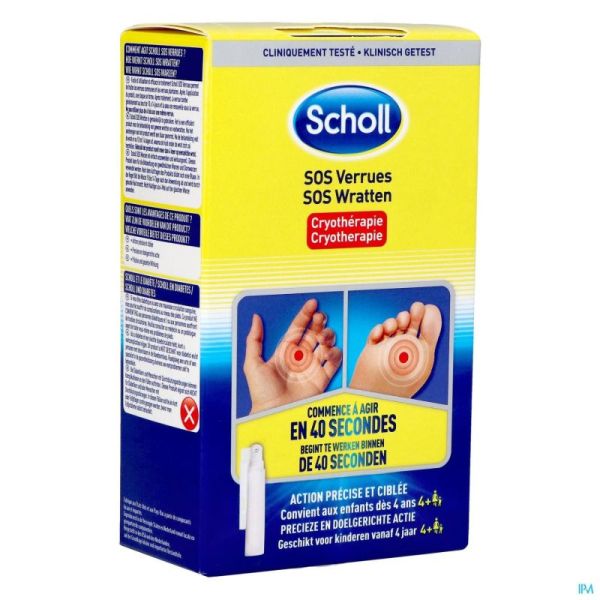 Scholl Pharma Sos Verrues 80 Ml + 16 Applicateurs