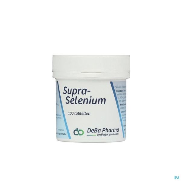 Supra Selenium Deba 100 Comprimés 200 Mcg