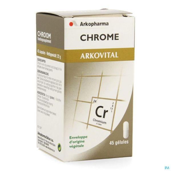Arkocaps Arkovital Chrome 45 Gélules