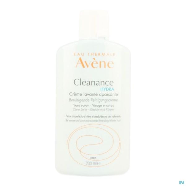 Avene Cleanance Hydra Crème Lavante Apaisante 200ml