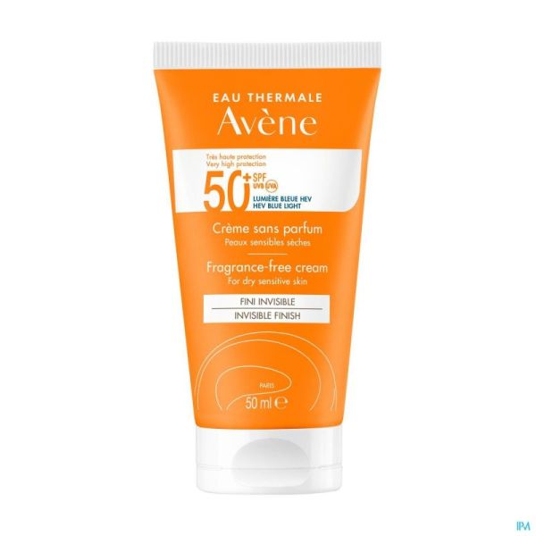 Avene Solaire Ip50+ Crème Sans Parfum 50ml