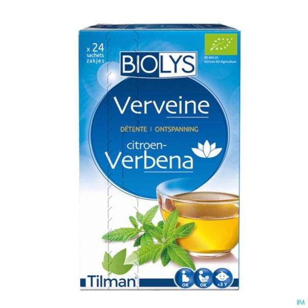 Biolys Verveine 24 Infusettes