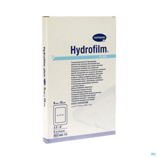 Hartmann Hydrofilm + 9x15cm 685774 5 Pièces