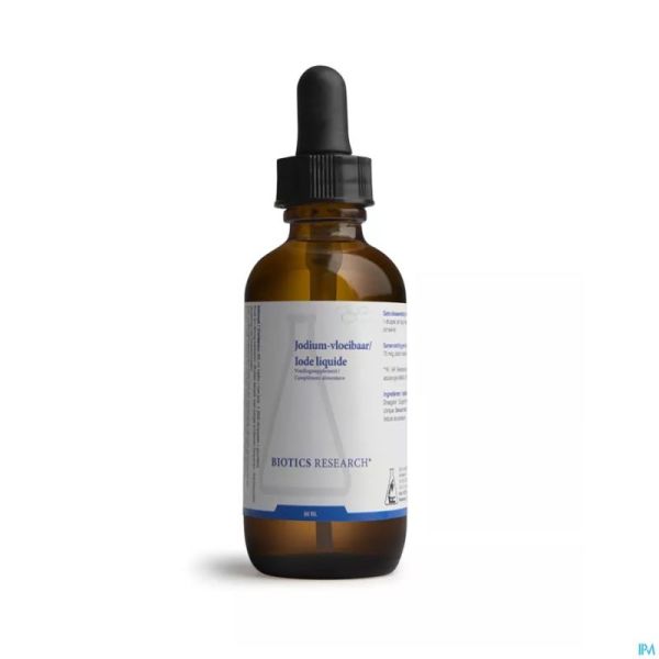 Iode Liquide Biotics Gutt 2oz