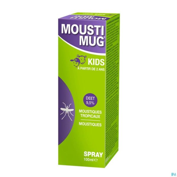 Moustimug 9,5 % Deet Spray 100 Ml Anti Moustiques
