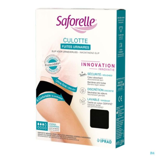 Saforelle Culotte Ultra Absorbante pour les Fuites Urinaires Taille 44