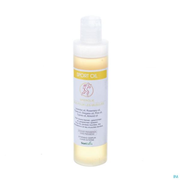 Soria sport oil (huile pour massage) 200 ml