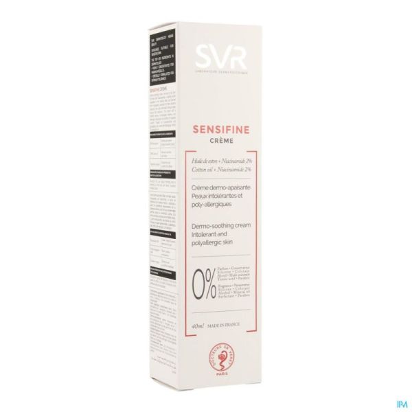SVR Sensifine Crème Pompe 40 Ml