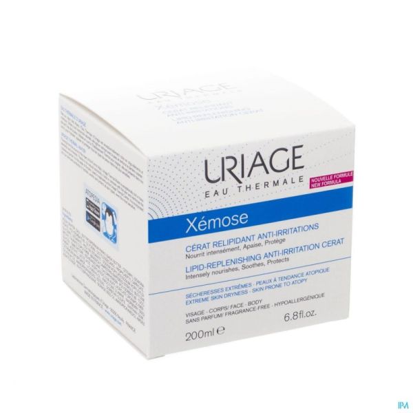 Uriage Xemose Cerat Relipidant Crème 200 Ml