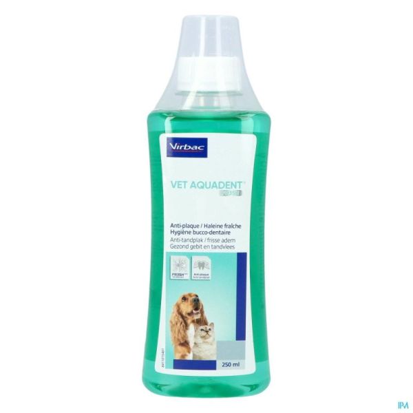 Vet Aquadent Fr3sh Chien-Chat Solution 250ml