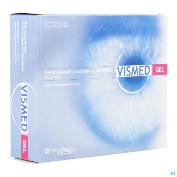 Vismed Gel 20 Ampoules 0,45 Ml