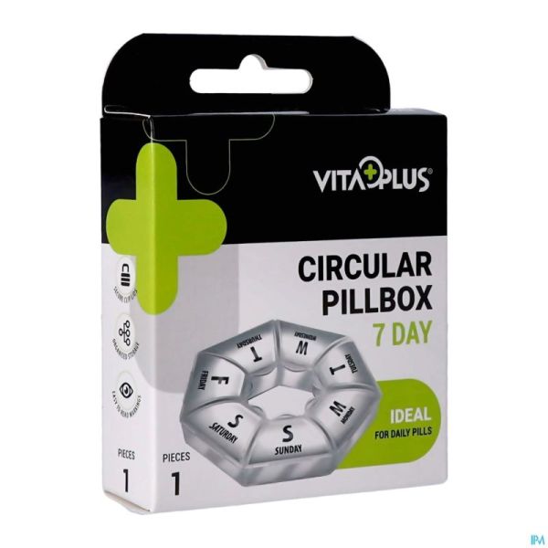 Vitaplus Pilulier Rond Semaine