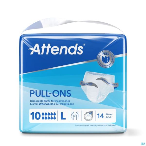 Attends Pull-on 10l 4x14