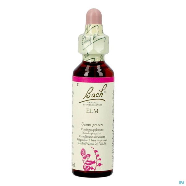 Bach Fleurs Elm 3415 20 Ml