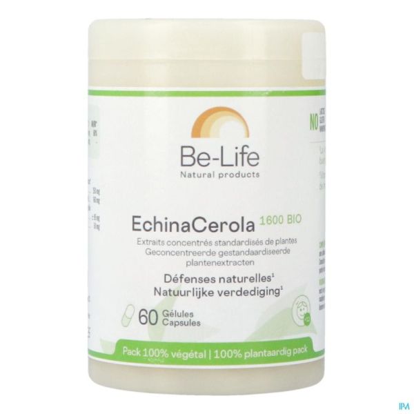 Be Life Echinacerola 1600 Bio Gélules 60 