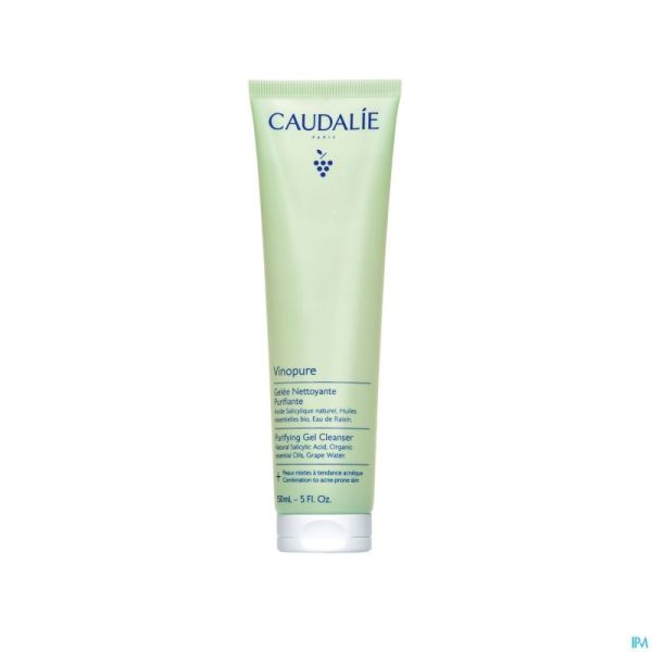 Caudalie Vinopure Gelée Nettoyante Purifiante 150ml Prix Permanent
