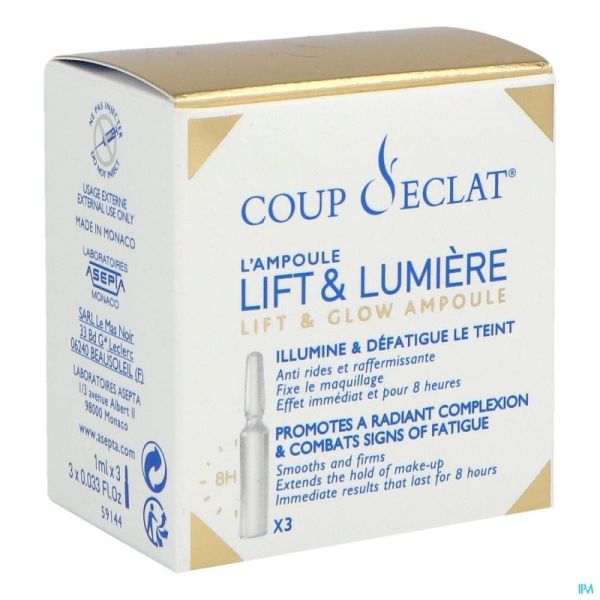 Coup D'eclat Lifting B. Teintée Ampoules 3x1ml