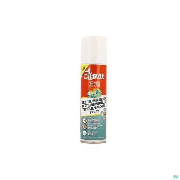 Elimax Spray Anti-poux Textiles & Meubles 150ml