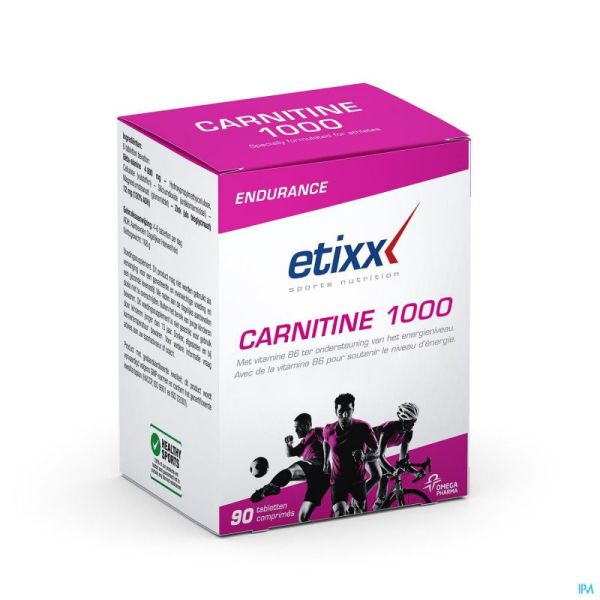 Etixx Carnitine 1000 90 Comprimés