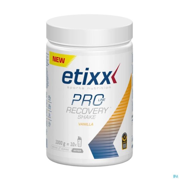 Etixx Pro Line Recovery Shake Vanilla 1000g