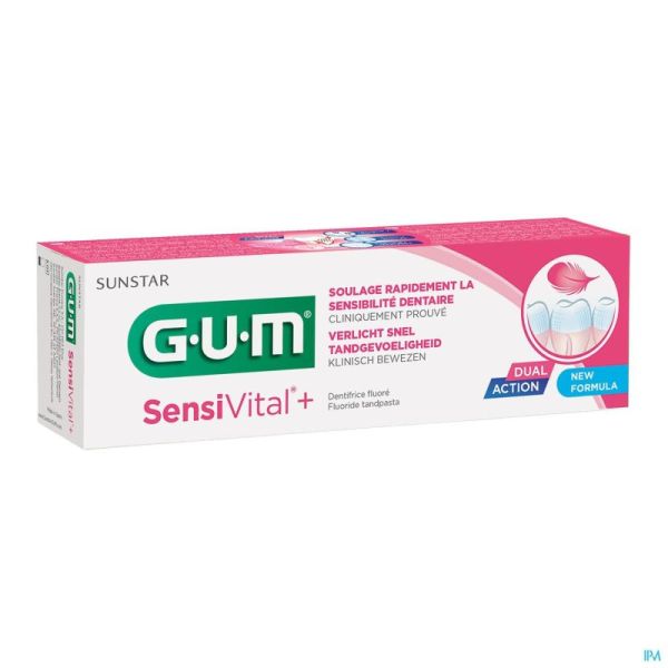 GUM® SensiVital® + Dentifrice 75ml 