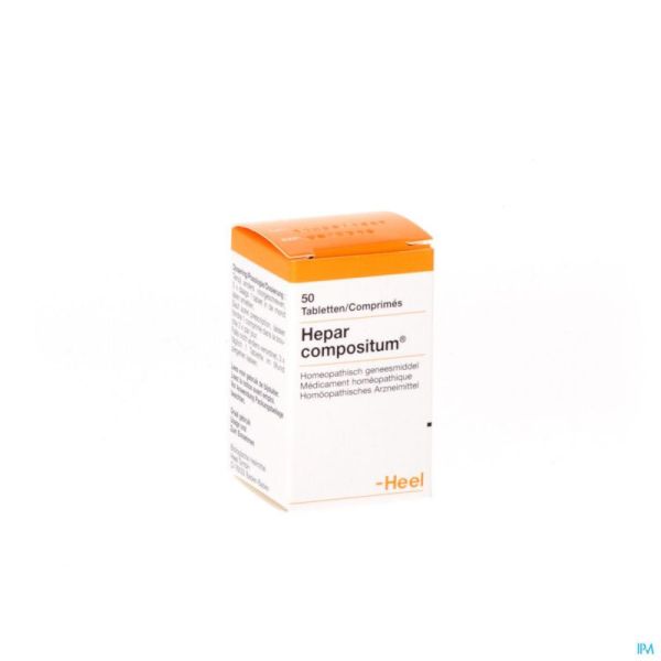 Heel Hepar Compos 50 Comprimés