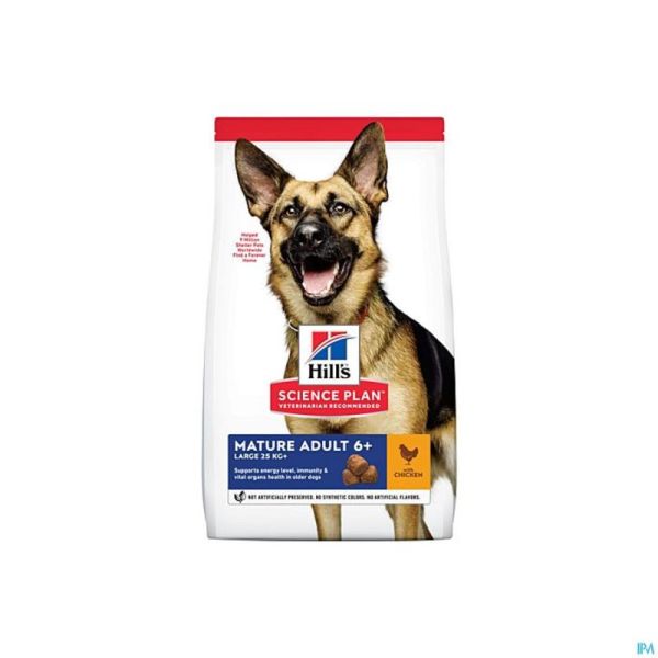 Hills sc.plan canine mat.adulte chick.large 18kg 1830m