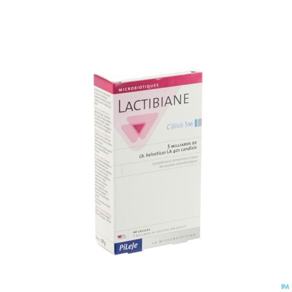 Lactibiane Candisis 5m 40 Gélules 