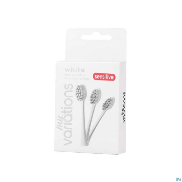 My Variations Têtes de Brosse Gencives Sensibles Ivory White3