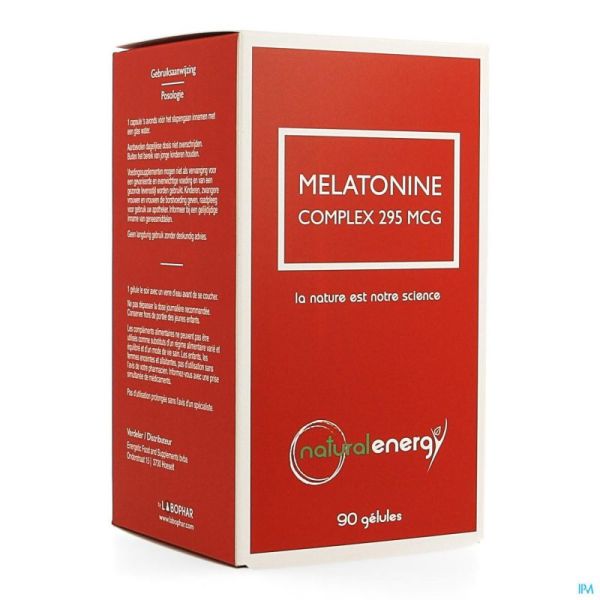Natural Energy Melatonine Complex Gélules 90