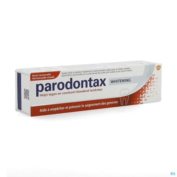 Parodontax Whitening Dentifrice Tube 75ml 