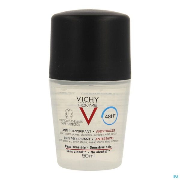 Vichy Homme Déodorant Anti Transpirant 48h Bille 50ml
