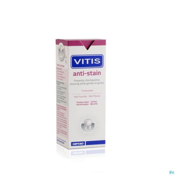 Vitis Anti Stain Dentifrice 50ml