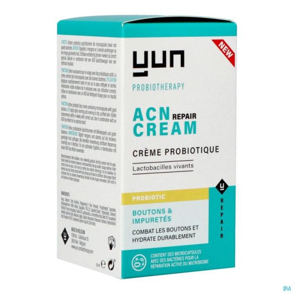 Yun Acn Probiotic Repair Crème Visage 50ml